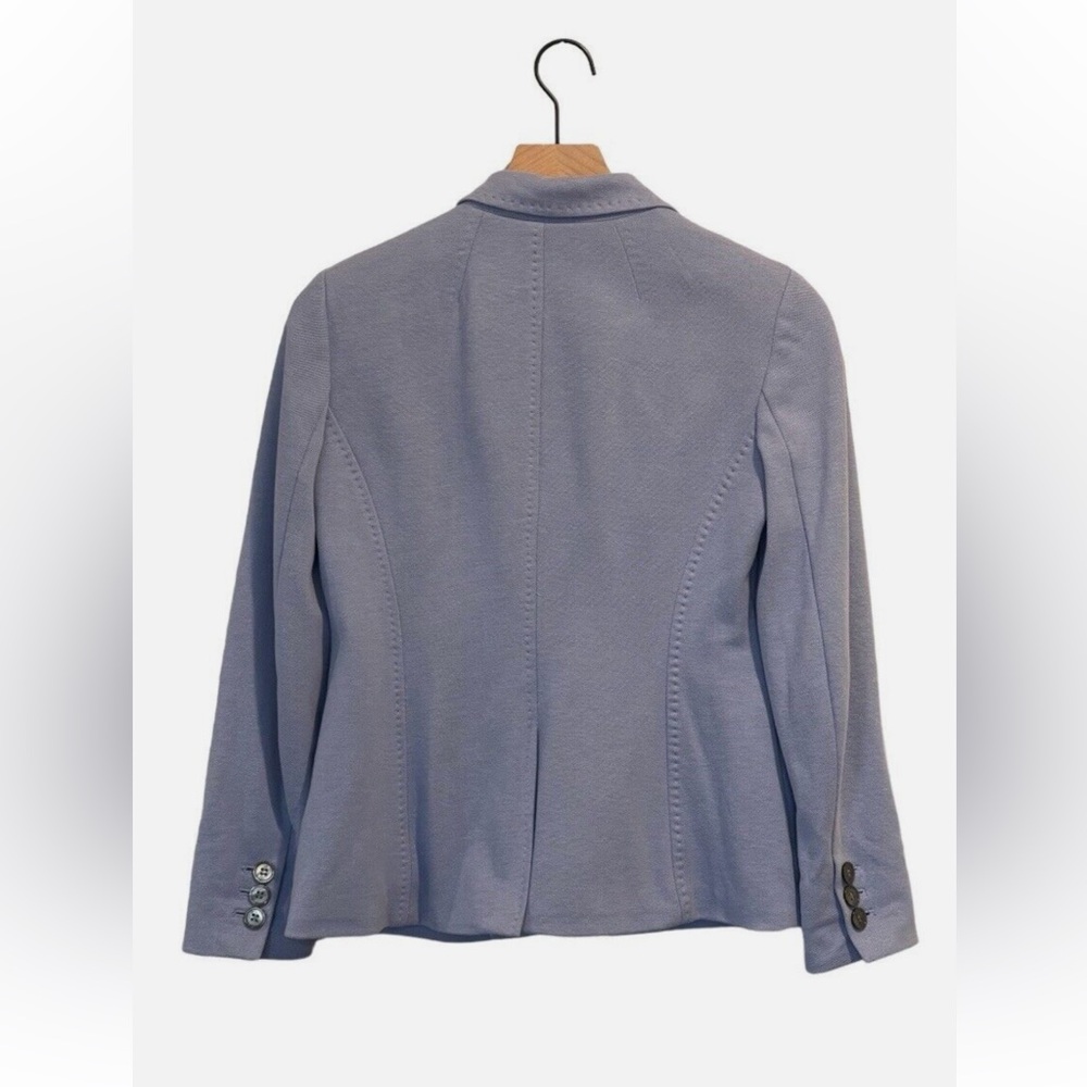 Talbots Two Button Light Blue Blazer Size 12P - Picture 3 of 6
